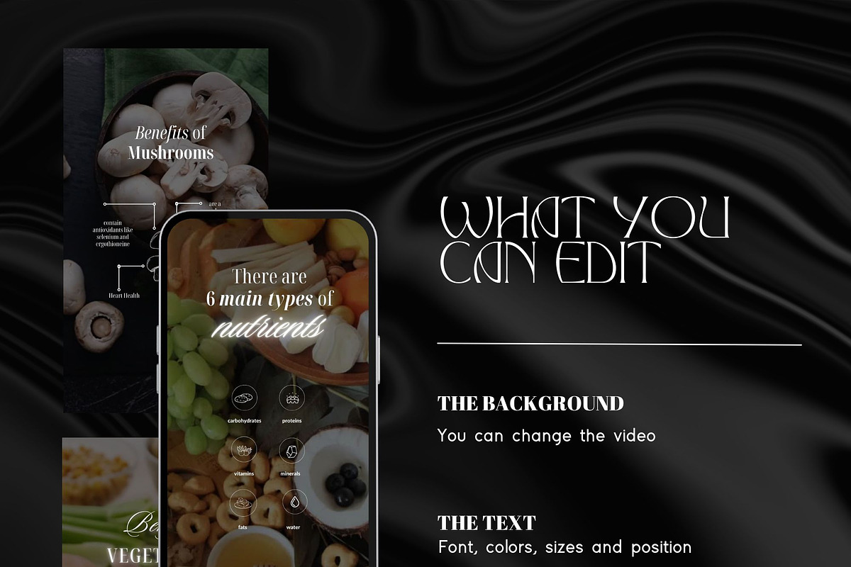 Nutrition Coach Instagram Video Reel, a Social Media Template by design4social (Photo 4 of 8)