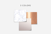 GoodNotes Stickers Marble - Copper, an Illustration by DesignStudioTeti (Thumbnail 3 of 6)
