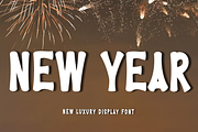 New Year, a Script Font by InermediaSTUDIO (Thumbnail 1 of 8)