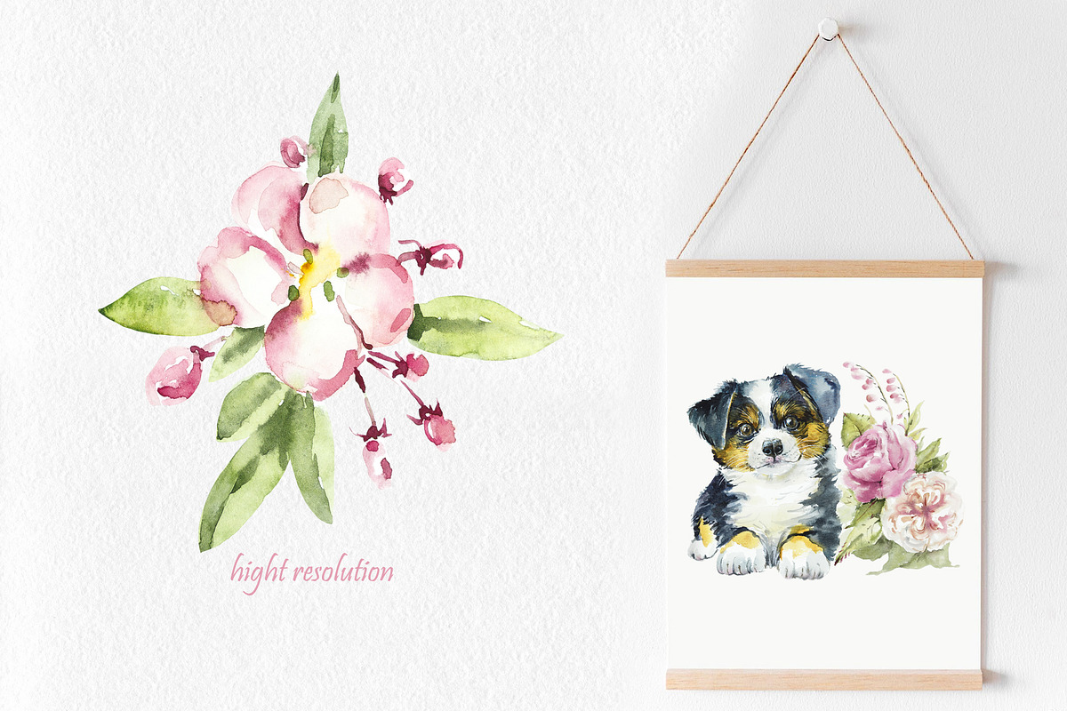 Cute Fluffy Tea Time, an Animal Illustration by Budogoshch (Photo 3 of 15)