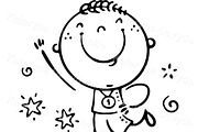 Kids emotions clipart feeling poster, an Education Illustration by Bubert Art (Thumbnail 6 of 8)