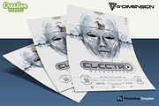 Electro Revolution Flyer Template, a Flyer Template by Ravi Rajcoomar (Thumbnail 3 of 3)
