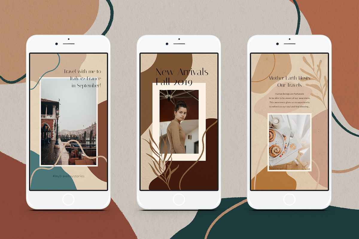 #InstaCool Instagram Story Templates, a Social Media Template by SilverStag Type Foundry (Photo 13 of 15)