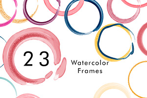 Watercolor Logo Kit