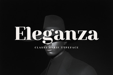 Eleganza - Classy Serif Typeface, a Serif Font by HipFonts