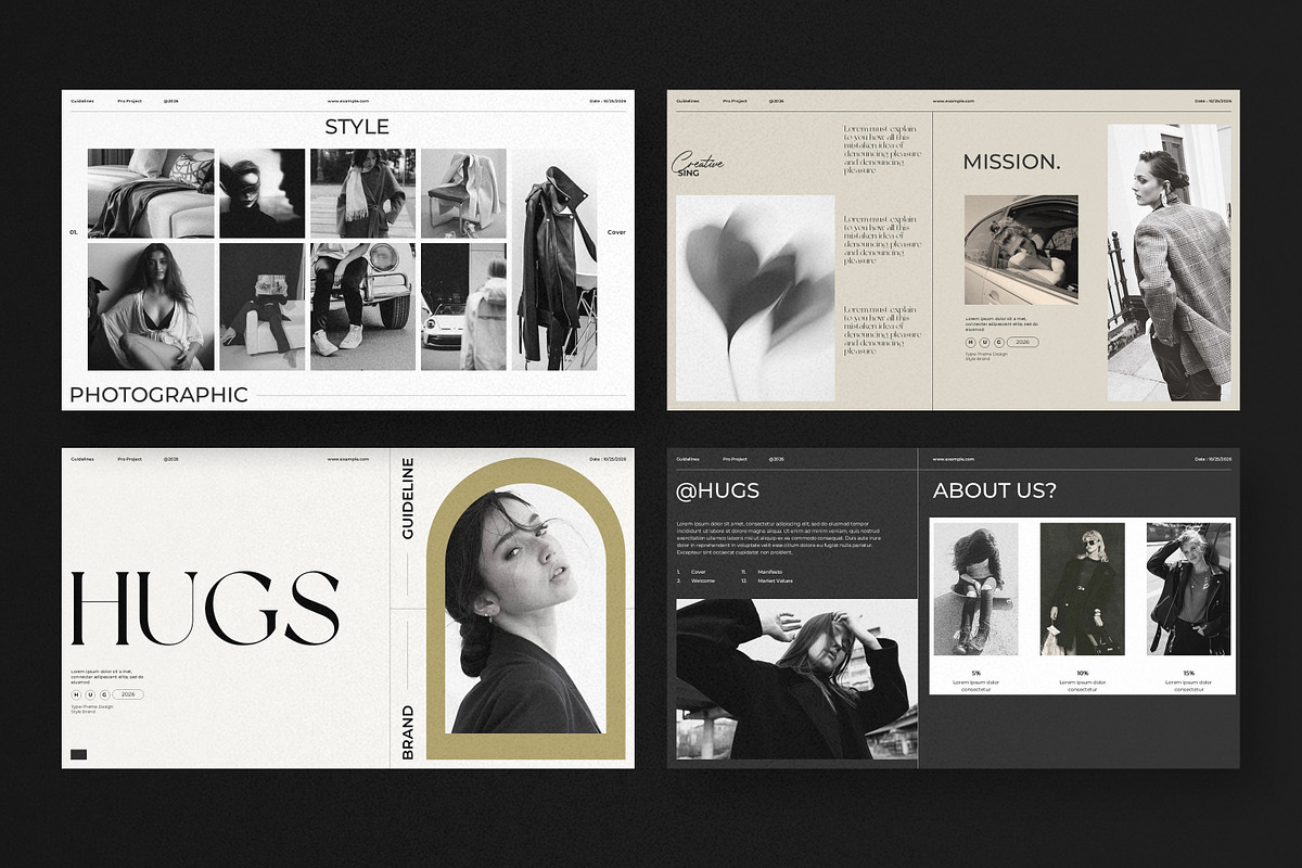 The Brand Guidelines, a Presentation Template by Aura Agency (Photo 11 of 14)