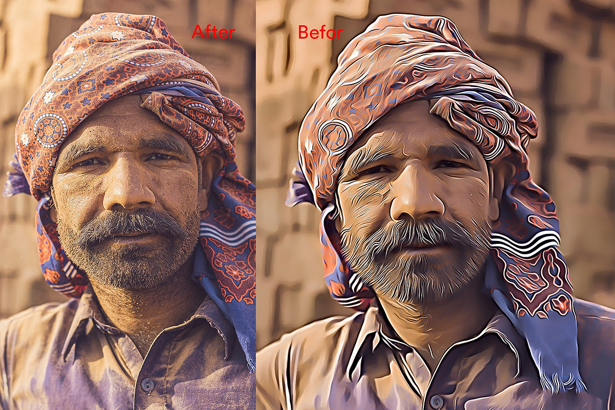 Speed Paint Photoshop Action, an Action Add-On by MRI STUDIO (Photo 14 of 14)