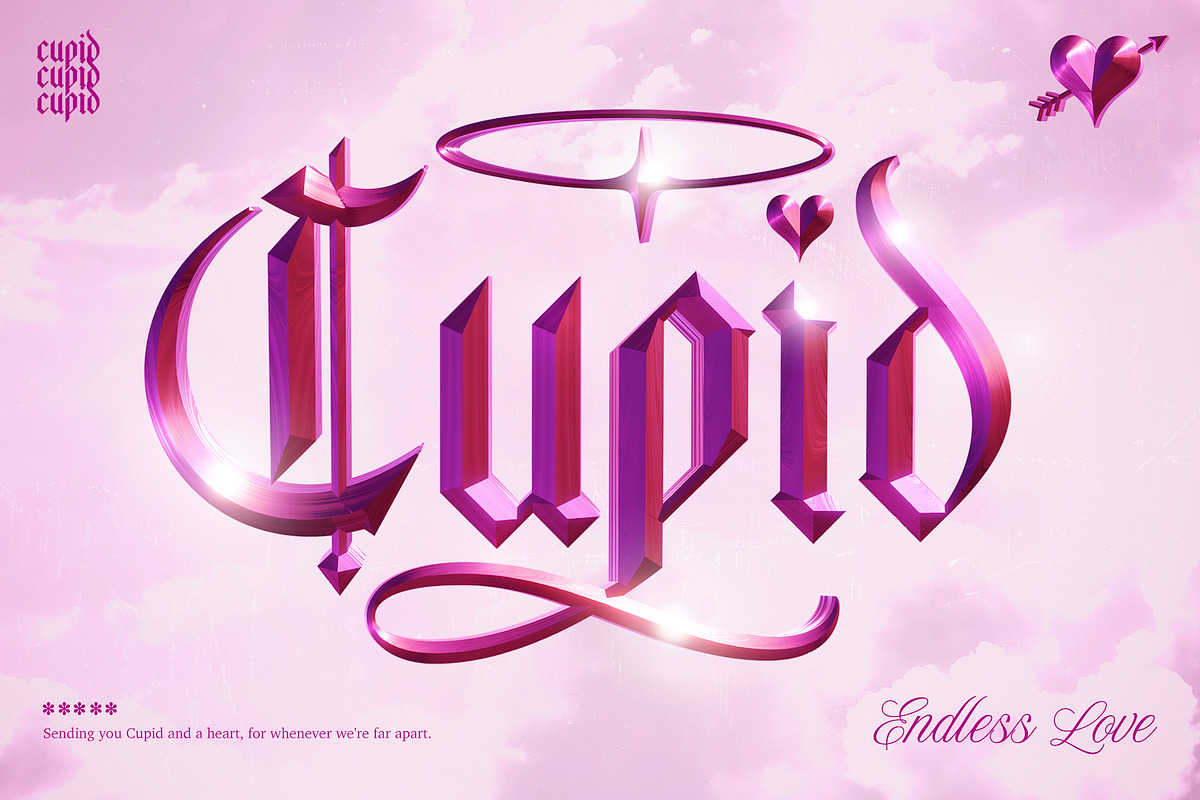 Wild Star 3D Blackletter Set, a Blackletter Font by Sam Parrett (Photo 4 of 10)