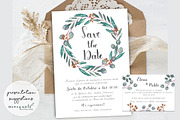 Elegant Watercolor Eucalyptus Leaves, a Texture Illustration by MaraquelaStudio (Thumbnail 8 of 9)