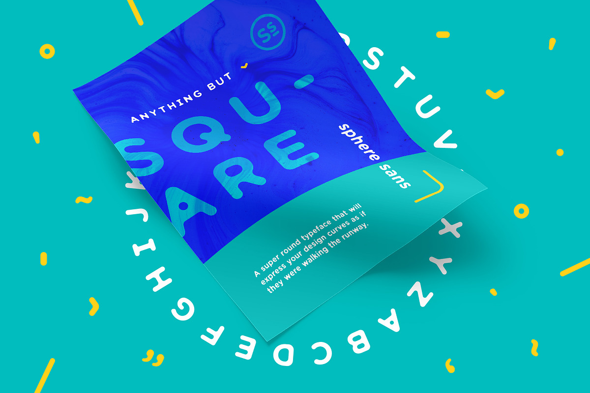 Sphere Sans Typeface preview 3