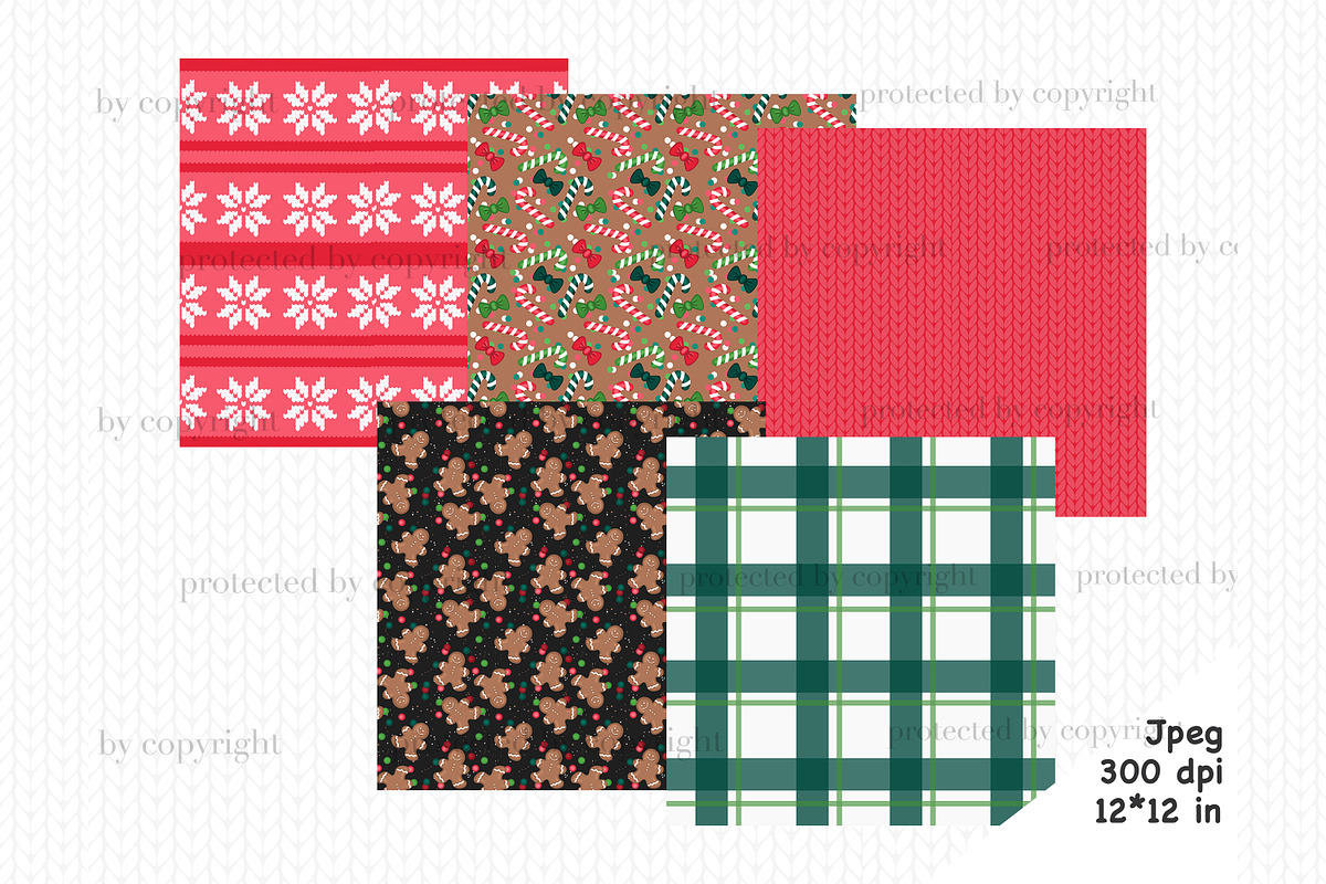 Oh Snap Patterns, a Pattern Graphic by GlamArtZhanna (Photo 2 of 4)
