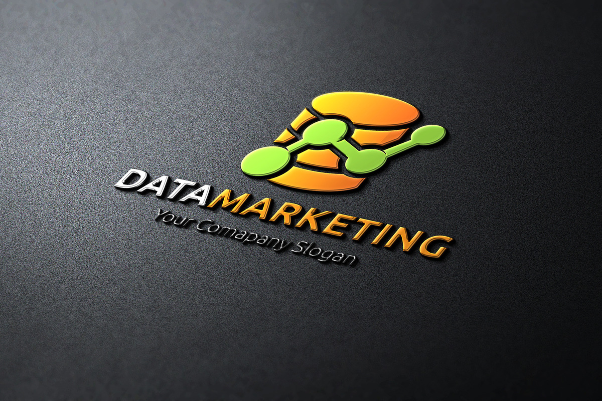 Data Marketing, a Branding & Logo Template by Vectorwins Premium Shop