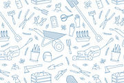 Gardening bundle, seamless patterns, a Decorative Illustration by Good Studio (Thumbnail 5 of 13)
