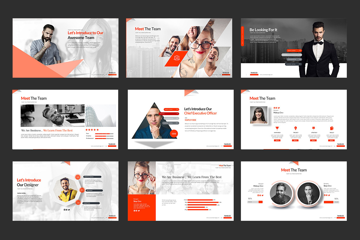 Tahes.Co Keynote Templates, a Presentation Template by Stock Shape (Photo 6 of 7)