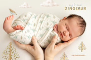 My friend Dinosaur - baby collection, a Decorative Illustration by polikarpovaart (Thumbnail 15 of 18)