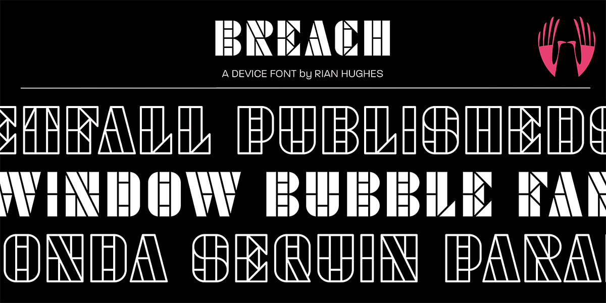 Breach, a Sans Serif Font by Device (Photo 1 of 6)