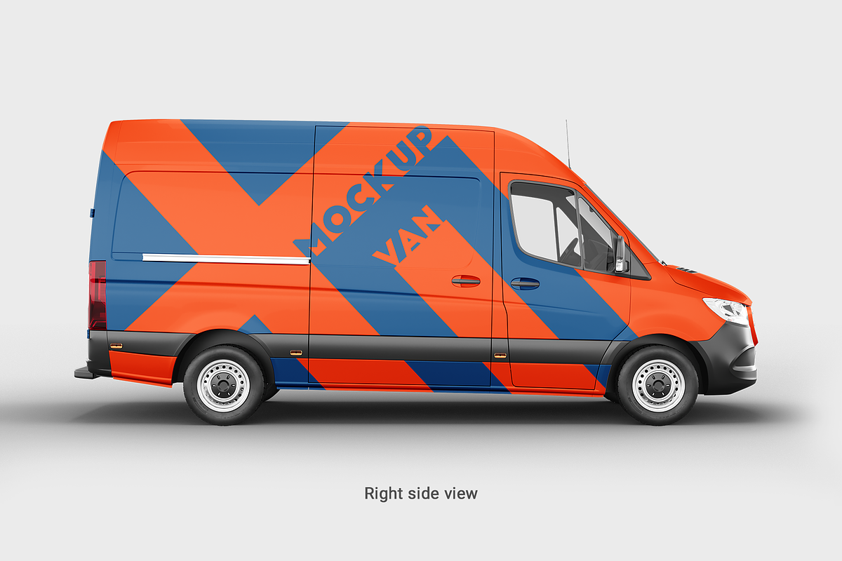 Van Mockup 9, an Advertising Mockup by Mockupix (Photo 4 of 9)