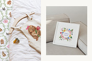 Petite Bunnies & Spring Wildflowers, a Seasonal Illustration by Catch the Dream Art (Thumbnail 13 of 14)
