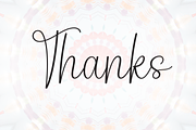 Welcome Mandala | Script Font, a Handwritten Font by Scratchones (Thumbnail 8 of 8)