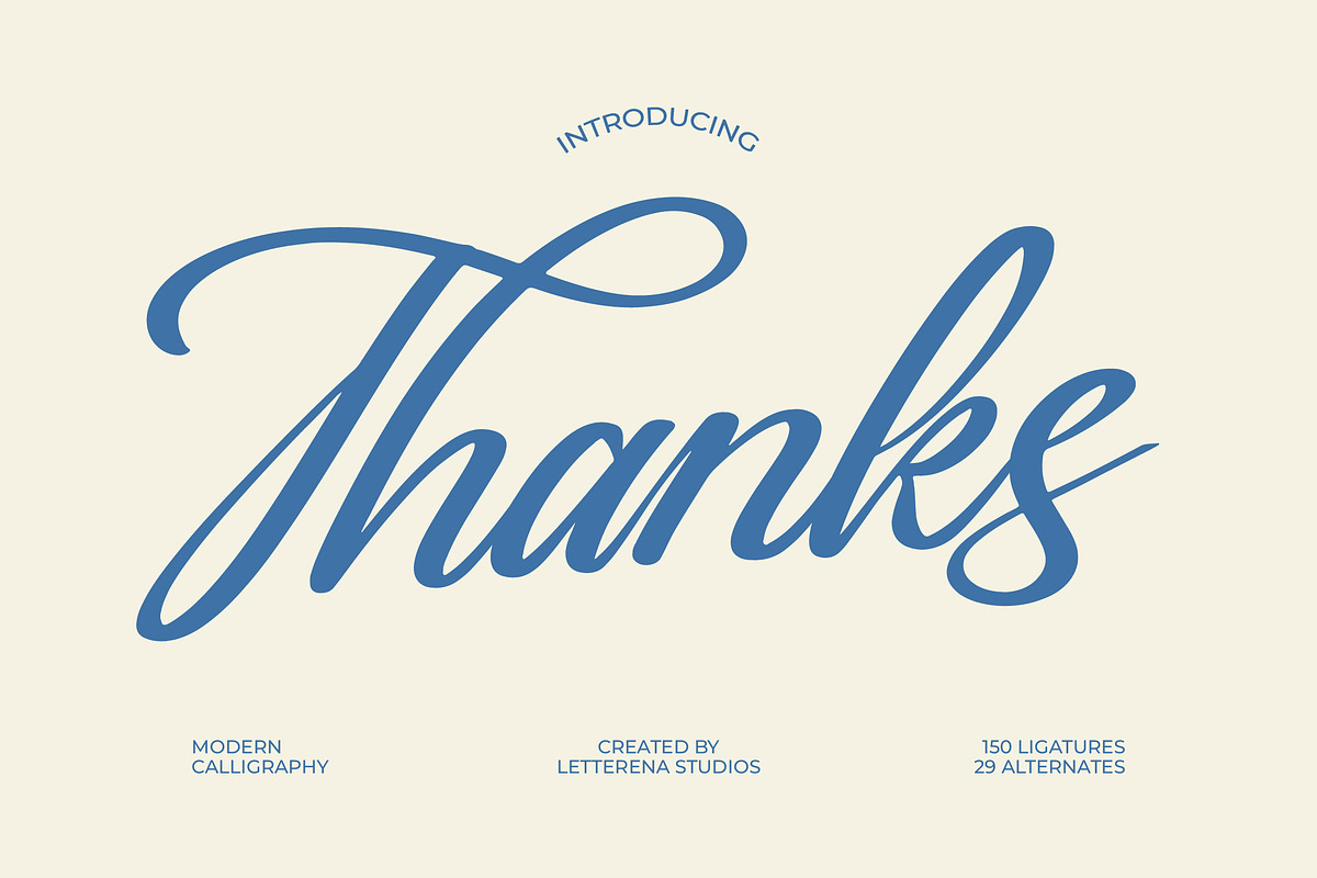 Gartenya Calligraph Modern Font, a Script Font by Letterena Studios Script (Photo 19 of 19)