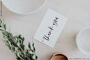 Bonjour // Modern Calligraphy, a Handwritten Font by PeachCreme (Thumbnail 27 of 27)