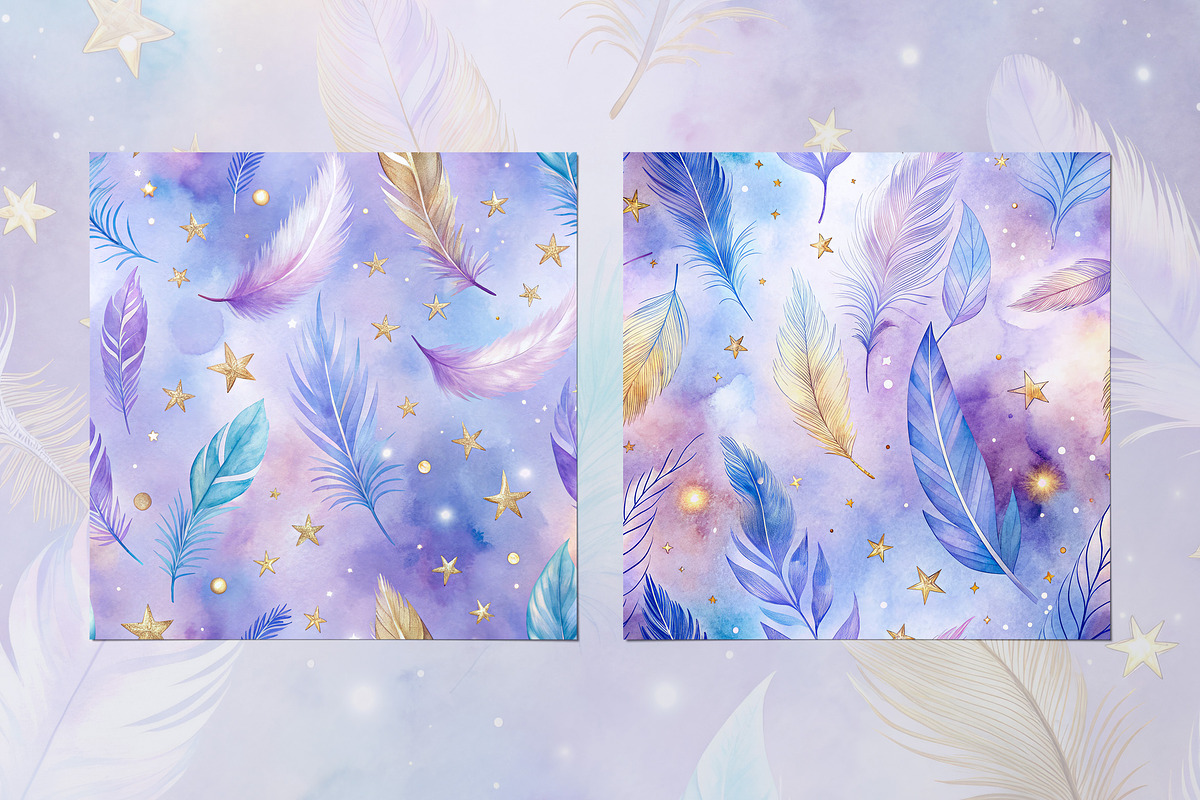 Feather Reverie, a Background Graphic by Curve Design (Photo 6 of 7)