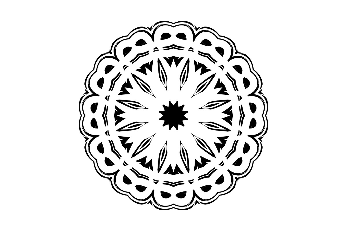 Decorative Mandala Digital Art Pack, a Decorative Illustration by NJ Himel (Photo 14 of 101)