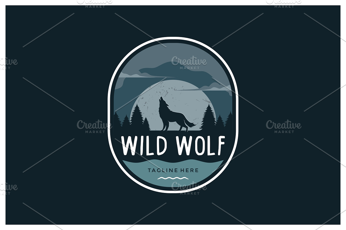 Travel badge outdoor design, a Branding & Logo Template by jundio studio