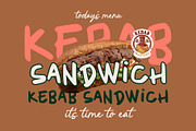 Quick Scribble - Food Base Font, a Handwritten Font by Inviline.co (Thumbnail 5 of 12)