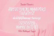 Mon Lotus De Charles Script, a Script Font by Littlehand (Thumbnail 9 of 10)