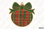 Latch Hook Crochet Ornament PNG, an Illustration by CraftArtStudio (Thumbnail 1 of 4)