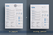Clean Resume/Cv Template Volume 5, a Resume Template by TheResumeCreator (Thumbnail 4 of 6)