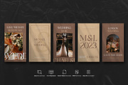 Wedding Social Stories PSD Templates, a Social Media Template by Giraffe Design Studio (Thumbnail 16 of 21)