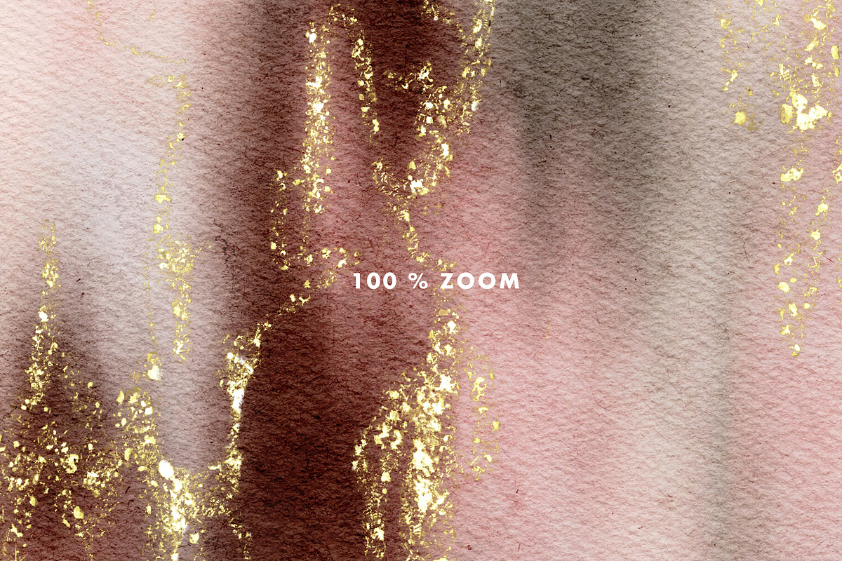 6 Painted and Gold Backgrounds Vol 1, a Texture Graphic by Spinsugar Graphics (Photo 4 of 12)