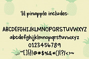 'lil pineapple Handwritten Font, a Handwritten Font by Ash Avenue Designs (Thumbnail 5 of 5)