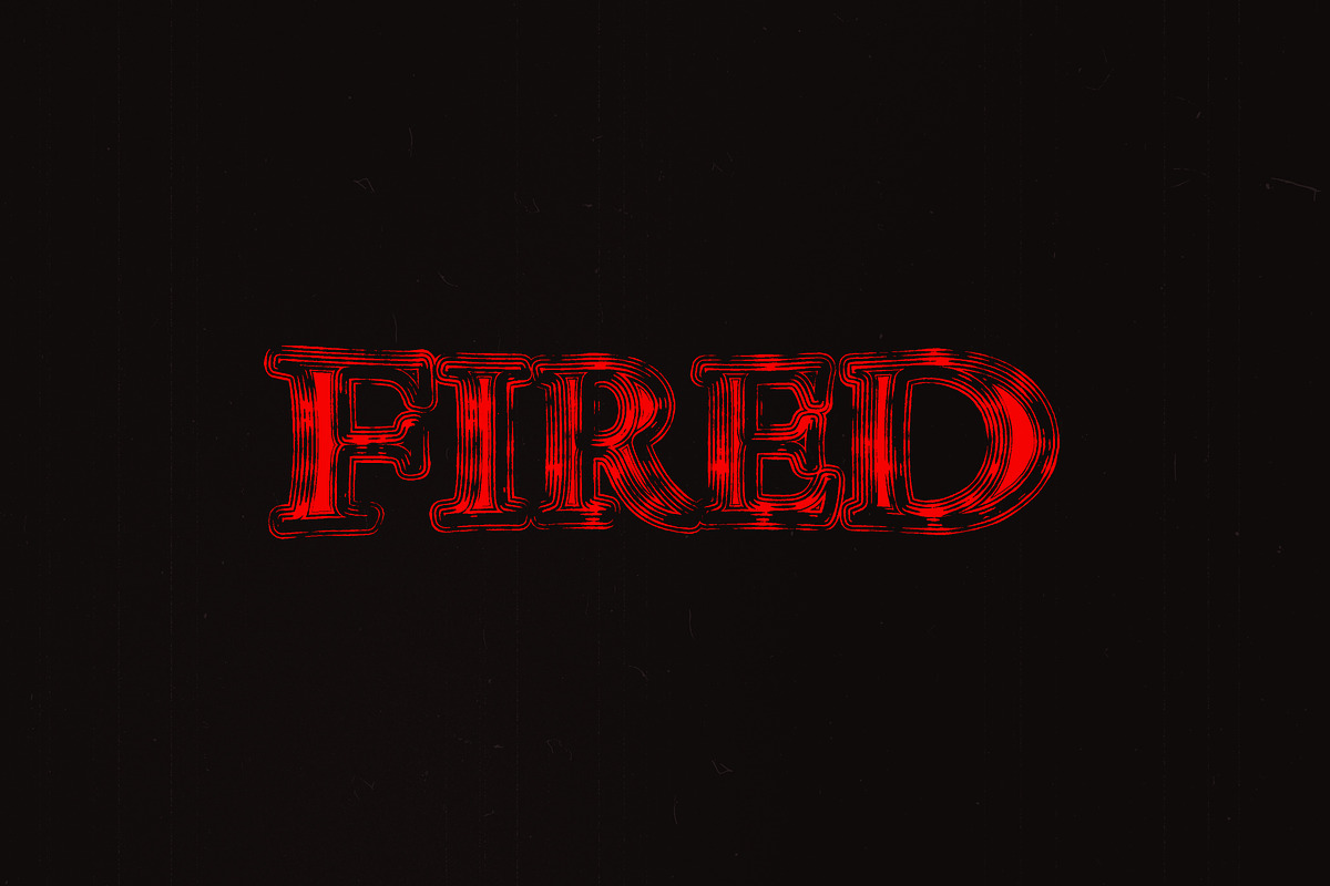 Burnout PSD Text Effect Template, a Layer Style Add-On by Posterfello (Photo 2 of 3)