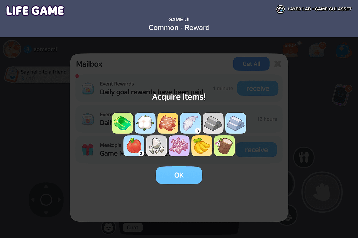 GUI - Life Game, an UI Kit Template by LAYERLAB (Photo 37 of 55)