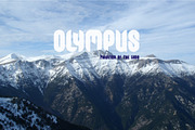 GNF-Olympian Font, a Font by george.nikolaidis (Thumbnail 5 of 5)