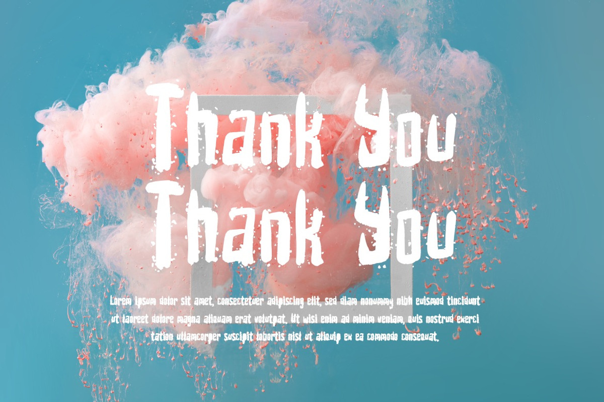 Hanoves - Textured Brush Font, a Handwritten Font by Dhabee (Photo 5 of 10)