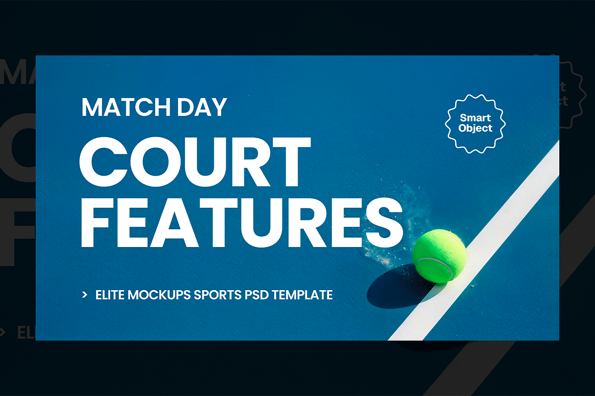 Elite Sports Mockup Collection — PSD Templates preview 4