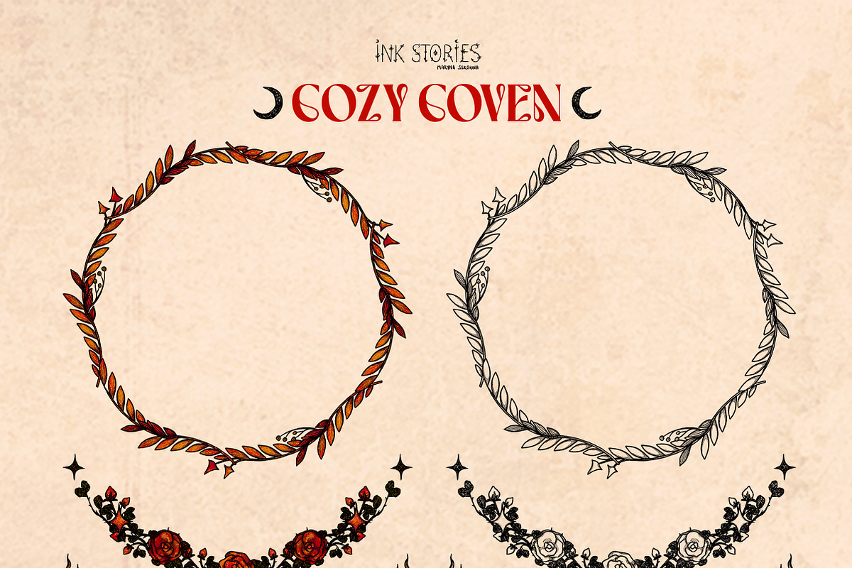 Cozy Coven | Autumn Witches, a Person Illustration by Ink Stories (Photo 9 of 10)