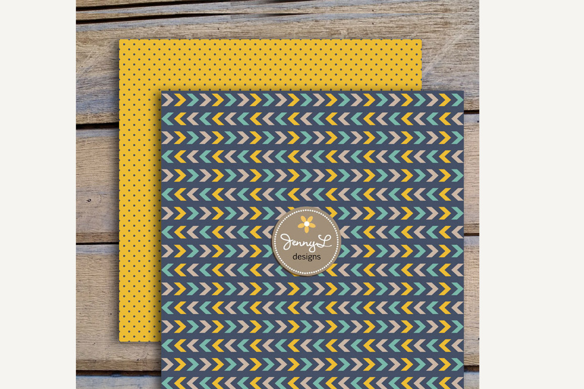 Father's Day Dad Digital Paper, a Pattern Graphic by JennyL Designs (Photo 3 of 5)