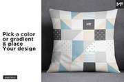 The Pillow Cover Mock-ups Set, a Household Mockup by Mocca Mockups Store (Thumbnail 8 of 14)