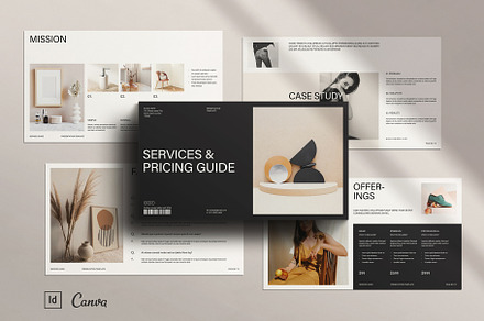 Services and Pricing Guide Template, a Presentation Template by TemplatesForest