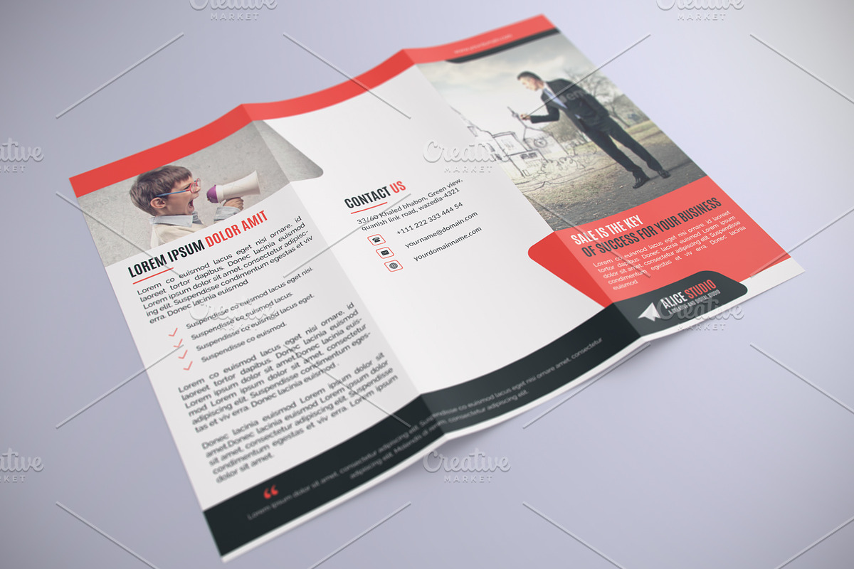 Trifold Brochure Template, a Brochure Template by Alice_s (Photo 3 of 4)
