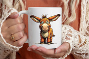 Watercolor Enjoy Animals Clipart, a Seasonal Illustration by designcity5 (Thumbnail 5 of 5)