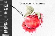Watercolor Procreate Brushset, a Brush Add-On by Eves_Aquadreams (Thumbnail 3 of 5)