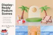 Summer 3D Kit – Objects & Character, an Object 3D Model by KetrinDesigner (Thumbnail 11 of 13)