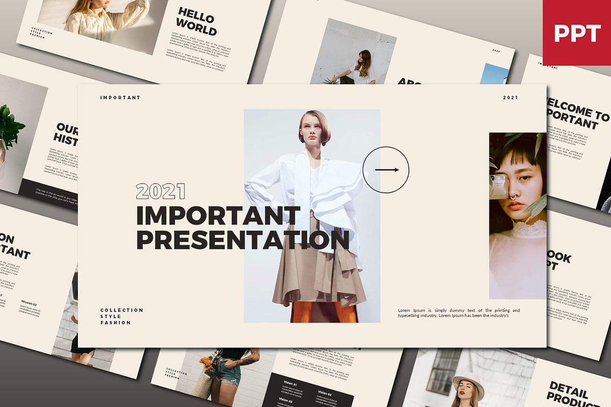 Important Powerpoint Template, a Presentation Template by Yo Slide