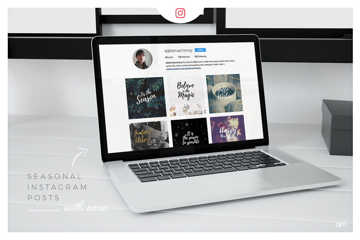 Holiday Quote Bundle, a Social Media Template by AM Studio (Photo 9 of 9)